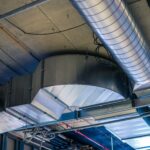 air ducts in a building