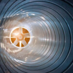 inside of an air duct