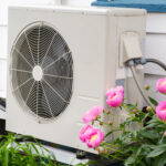 heat pump outside of home